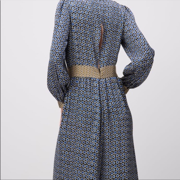 Sophisticated blue Zara jumpsuit - Picture 2 of 10